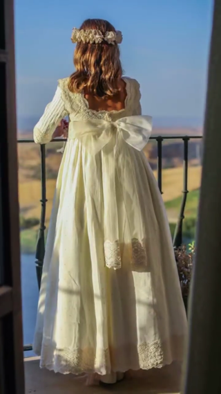 Vestido comunión + can can