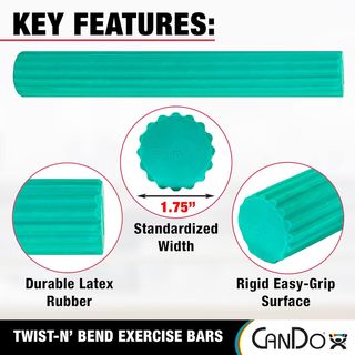 Rolo flexível para treino Twist n Bend Cando