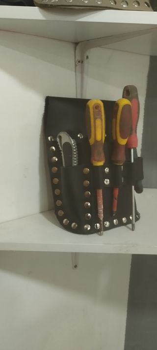 Bolsas para electricista de piel