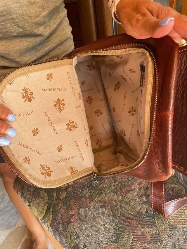 Zainetto in vera pelle