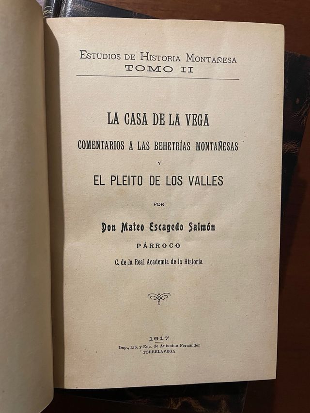 La casa de la Vega Mateo Escagedo Salmon