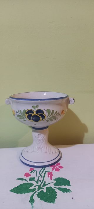 Vintage Ceramica porta frutta caramelle centrotavo