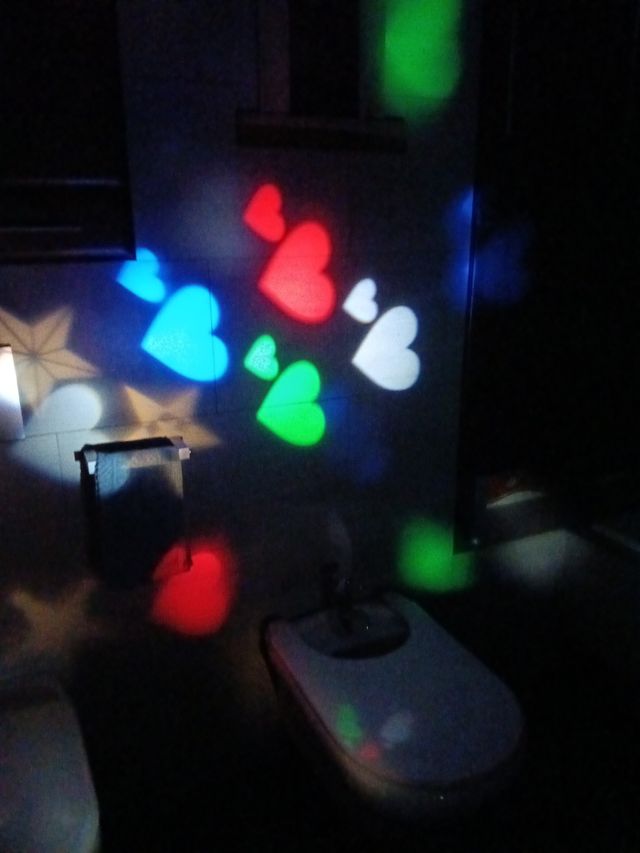 PROYECTOR de luces giratorias