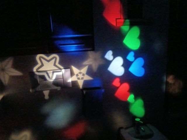 PROYECTOR de luces giratorias