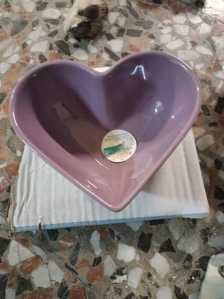 Vajillas corazón