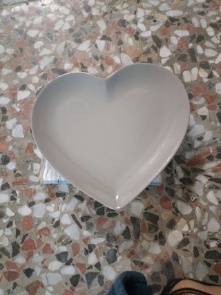 Vajillas corazón