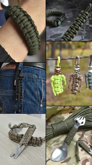 ✅Cuerda Paracord cordón varias diferentes (NUEVAS)