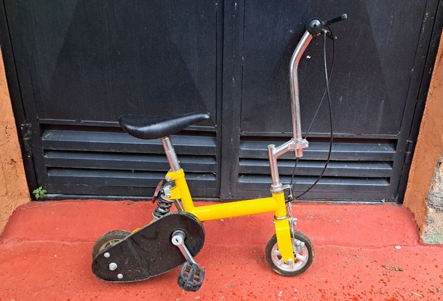 Mini bici gialla