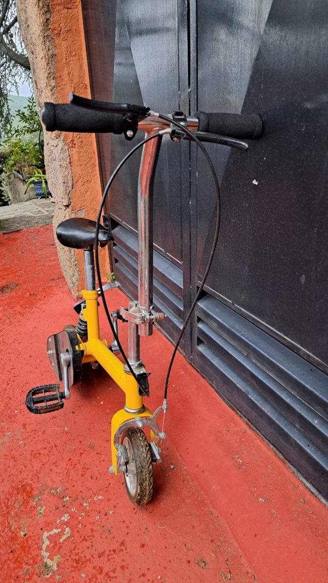 Mini bici gialla