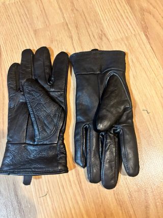 Guantes piel talla s