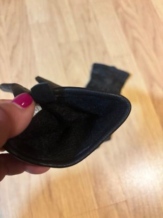 Guantes piel talla s