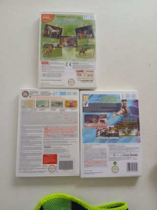 Juegos wii y plataforma fit plus
