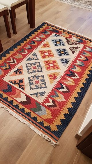 Alfombra Kilim 125x175 cm - Como nueva