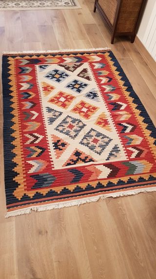 Alfombra Kilim 125x175 cm - Como nueva