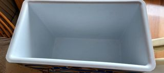 Mesa redonda terraza de mármol. Vintage