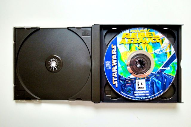 STAR WARS Rebel Assault I y II pc CD. Lucas Arts.