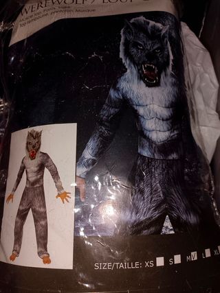 Disfraz hombre lobo niño 