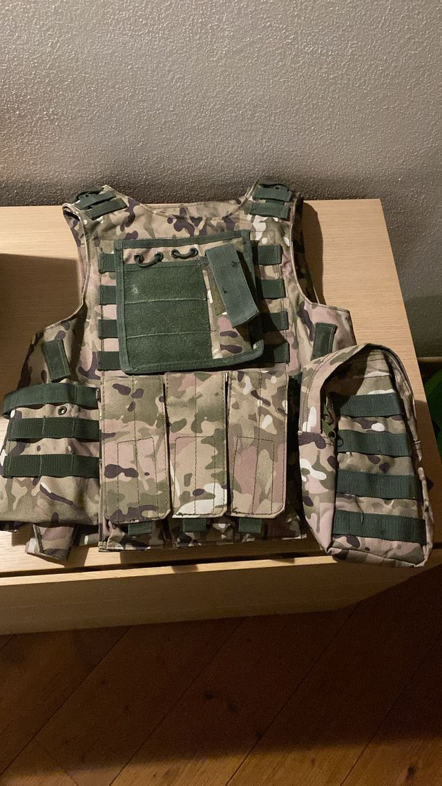 Giubotto tattico vegetato da Soft air