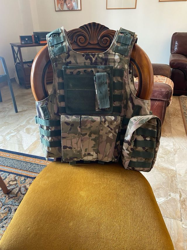 Giubotto tattico vegetato da Soft air