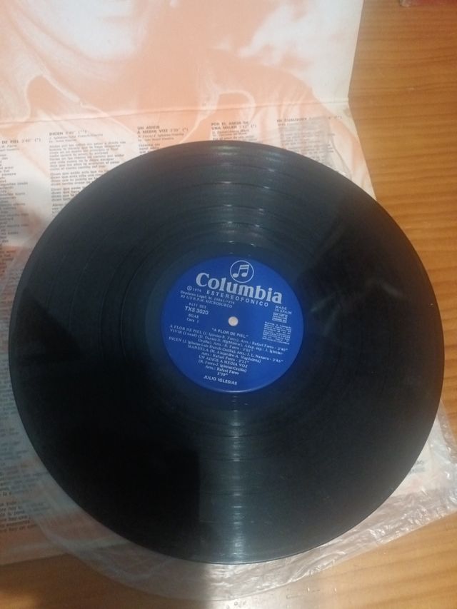 Disco vinilo Julio Iglesias