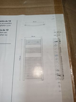 Radiador toallero NUEVO