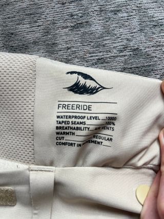 Pantalón esquí mujer beige Wedze Decathlon