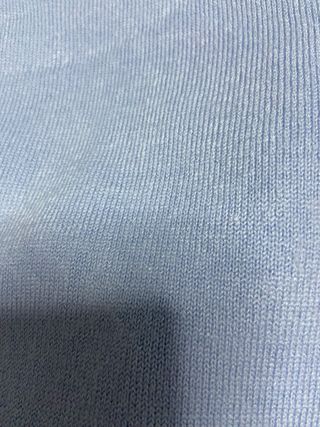 Jersey cuello subido azul claro