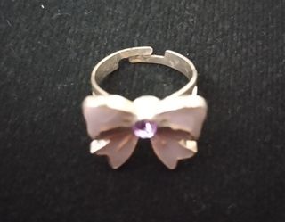 Anillo ajustable lazo con zirconita