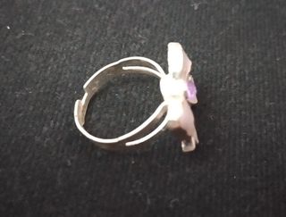 Anillo ajustable lazo con zirconita