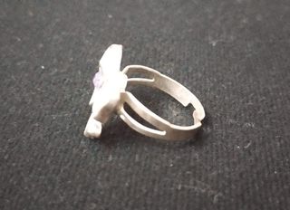 Anillo ajustable lazo con zirconita