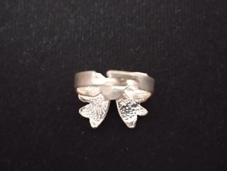 Anillo ajustable lazo con zirconita