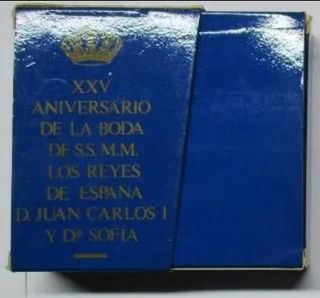 Monedas boda Reyes Emeritos