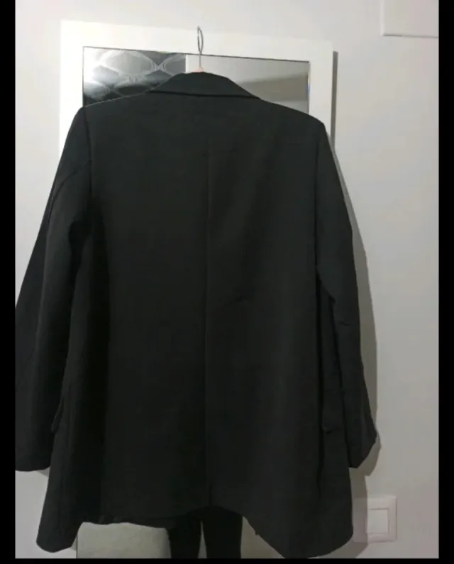 Blazer negra overside