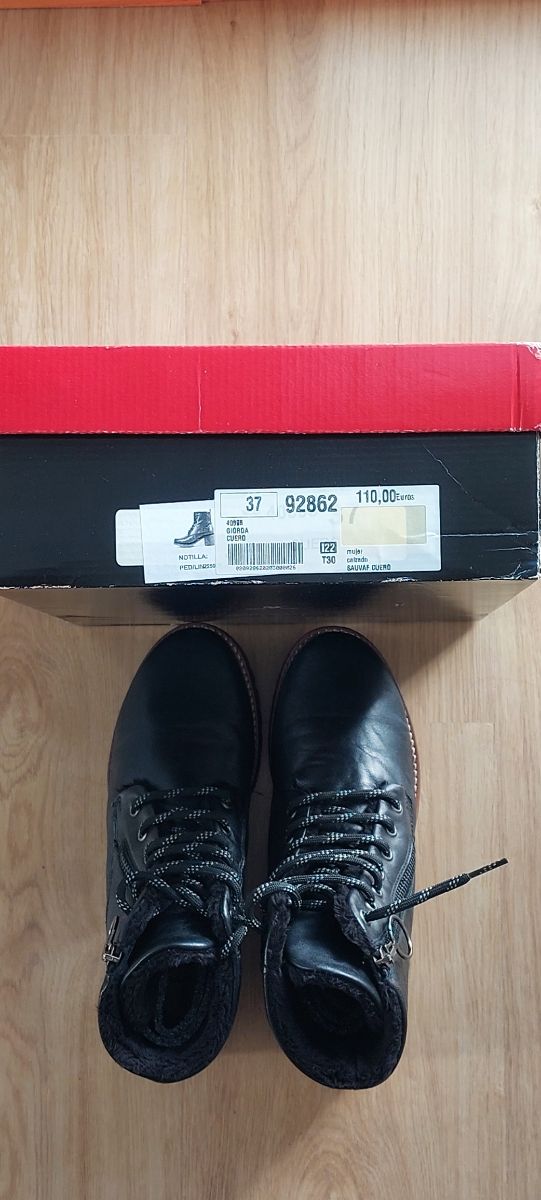 BOTINES GIORDA PIEL 37