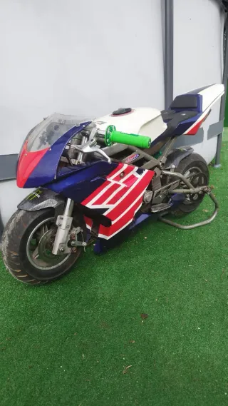 Minimoto blata refrigerada por agua