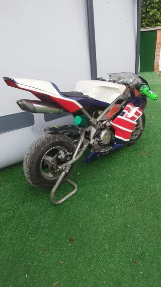 Minimoto blata refrigerada por agua