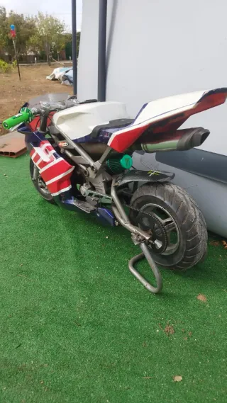 Minimoto blata refrigerada por agua