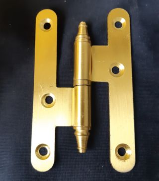 20 PERNIOS BISAGRAS PUERTAS, BRONCE DORADO
