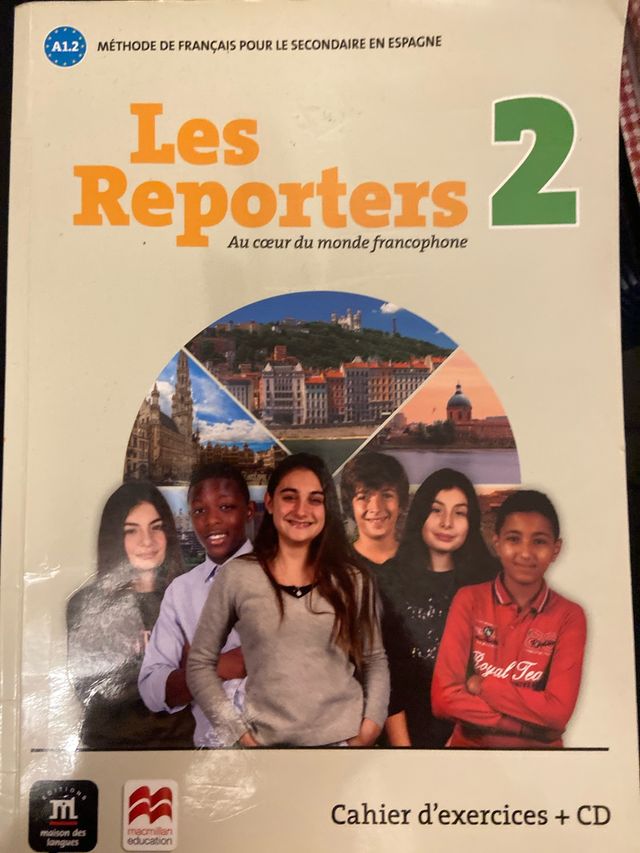 Les reporters 2 - A1.2 -Cahier d'exercices + CD