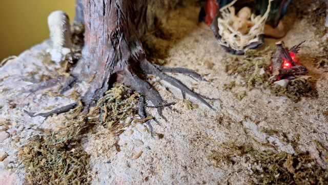 Presepe Artigianale Illuminato – Fontana Funzionan