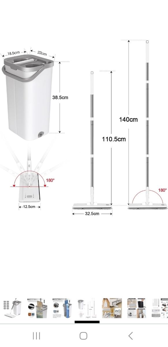 Lavapavimenti completo di tutto Nuovo