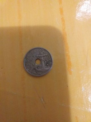 7 MONEDAS DE 50 CENTIMOS DEL AÑO 1949.