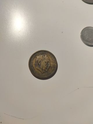 Moneda 2,5 pesetas de 1953
