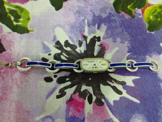 Raro orologio vintage argento massiccio 