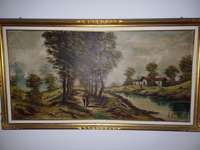 Dipinto Adriano oriani 