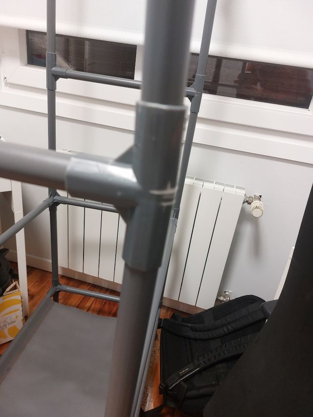 Burro perchero doble