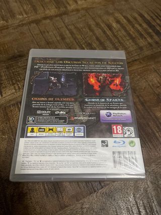 God of War collection ps3 precintado pal esp