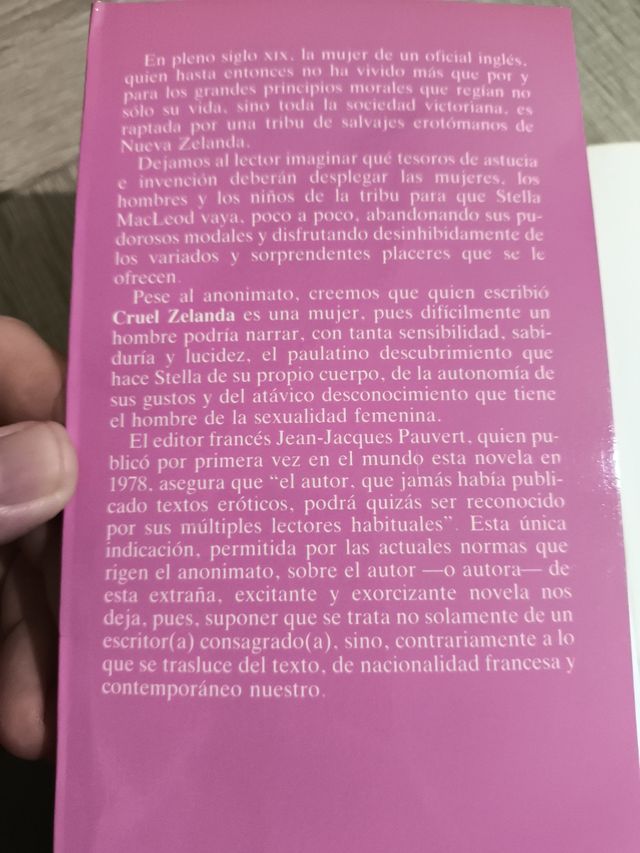 Cruel Zelanda (LA Sonrisa Vertical) (Spanish Edition)