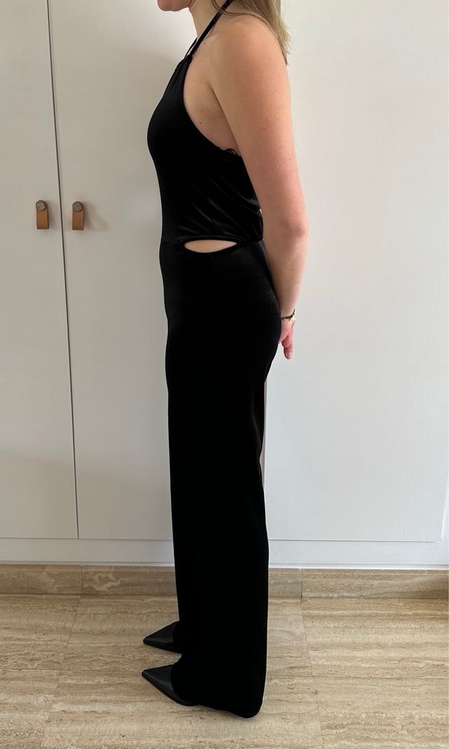 Mono negro terciopelo