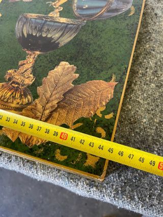 ✅set8 mantel cocina pintado y pepal pegado 